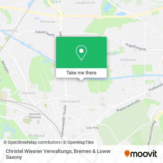 Christel Wiesner Verwaltungs map