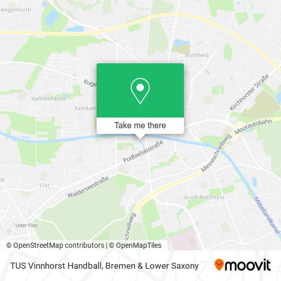 TUS Vinnhorst Handball map