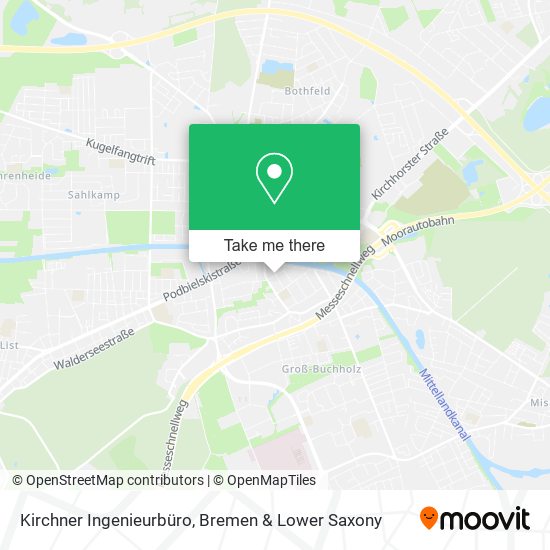 Kirchner Ingenieurbüro map