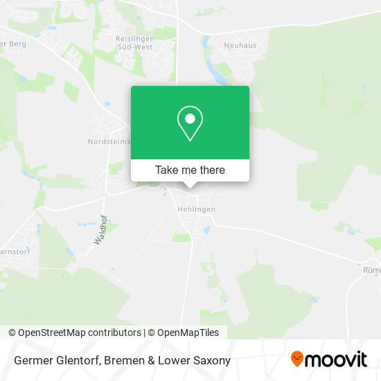 Germer Glentorf map