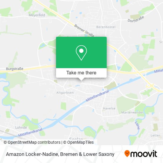 Amazon Locker-Nadine map