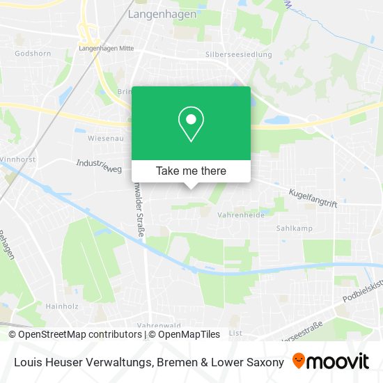 Louis Heuser Verwaltungs map