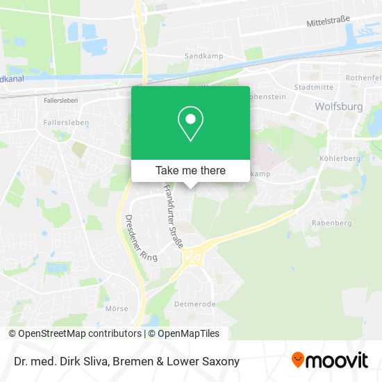 Dr. med. Dirk Sliva map