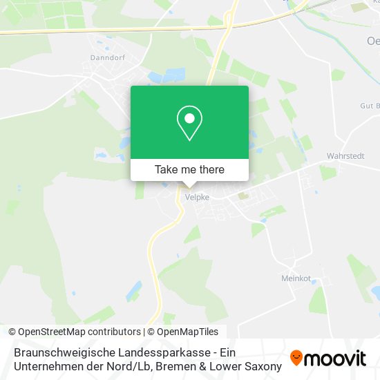 Braunschweigische Landessparkasse - Ein Unternehmen der Nord / Lb map