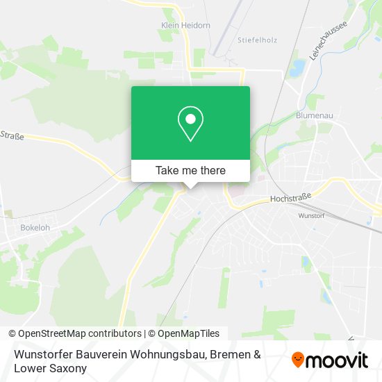 Wunstorfer Bauverein Wohnungsbau map