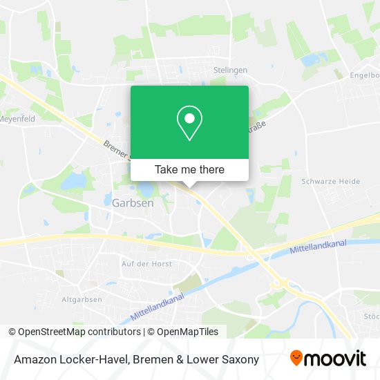 Amazon Locker-Havel map