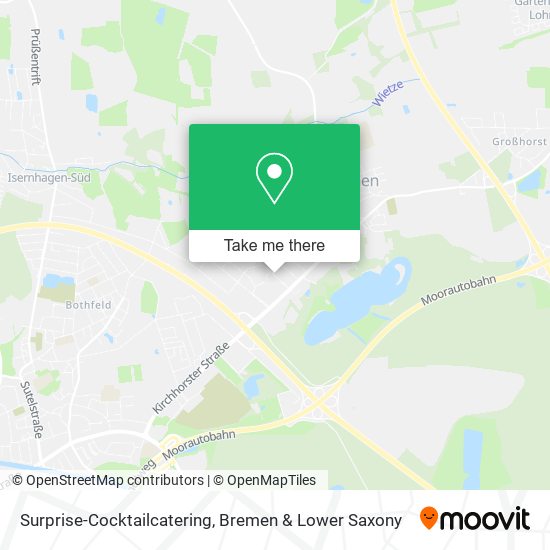 Surprise-Cocktailcatering map