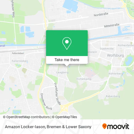 Карта Amazon Locker-Iason
