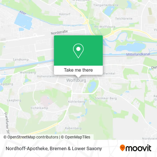 Карта Nordhoff-Apotheke