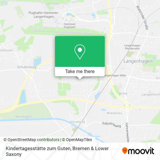 Kindertagesstätte zum Guten map