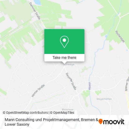 Mann Consulting und Projektmanagement map