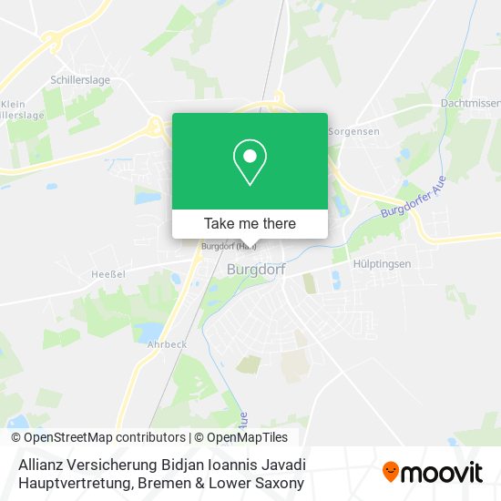 Allianz Versicherung Bidjan Ioannis Javadi Hauptvertretung map