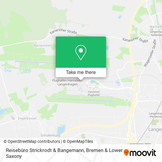 Reisebüro Strickrodt & Bangemann map