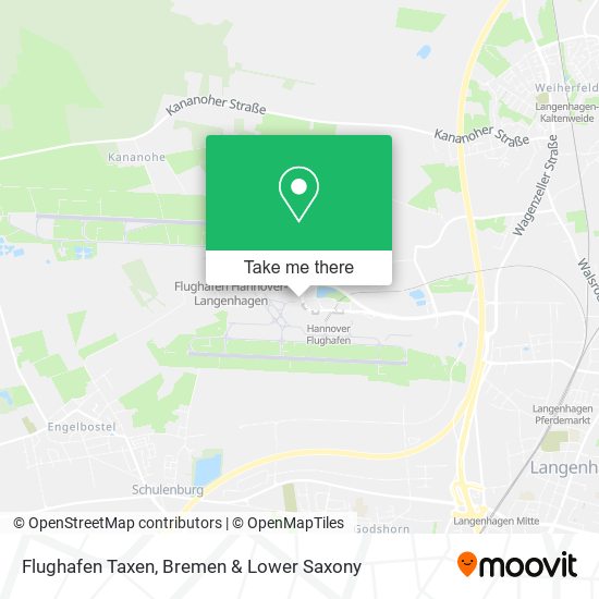 Flughafen Taxen map