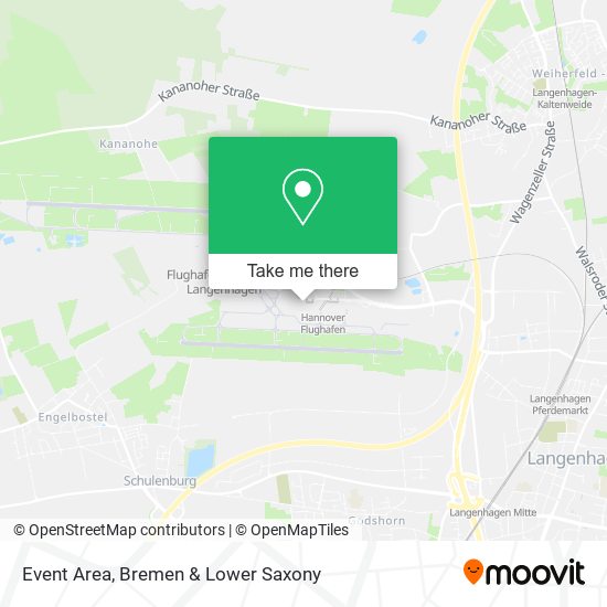 Event Area map