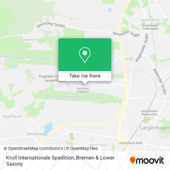Kroll Internationale Spedition map