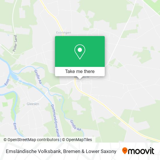Emsländische Volksbank map