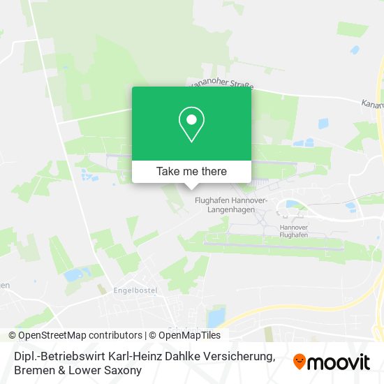 Dipl.-Betriebswirt Karl-Heinz Dahlke Versicherung map