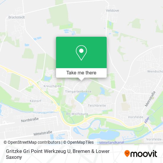 Gritzke Gri Point Werkzeug U map