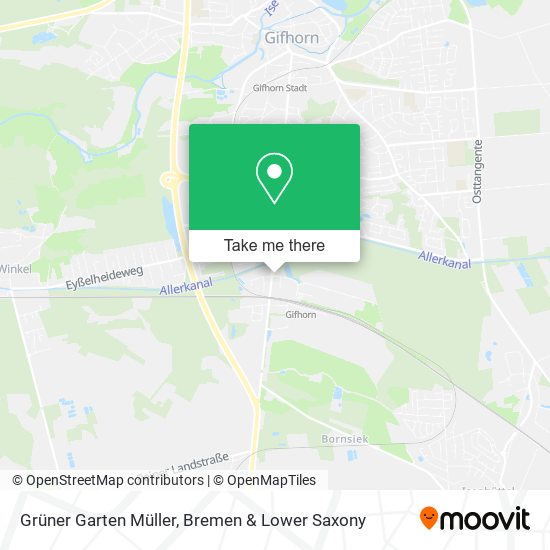 Grüner Garten Müller map