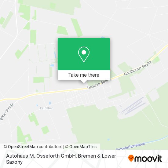 Autohaus M. Osseforth GmbH map