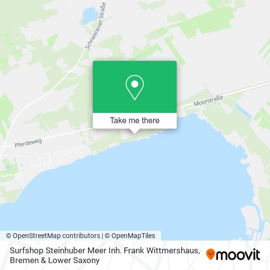 Surfshop Steinhuber Meer Inh. Frank Wittmershaus map