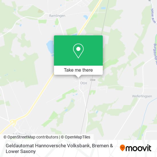 Geldautomat Hannoversche Volksbank map