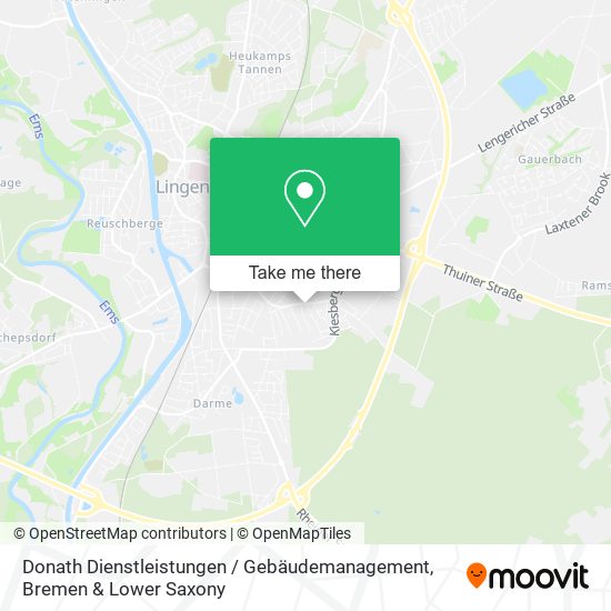 Donath Dienstleistungen / Gebäudemanagement map