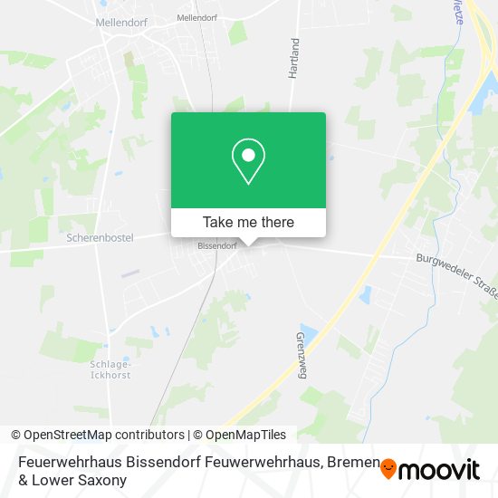 Feuerwehrhaus Bissendorf Feuwerwehrhaus map