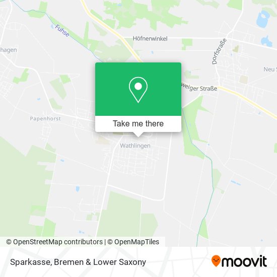 Sparkasse map