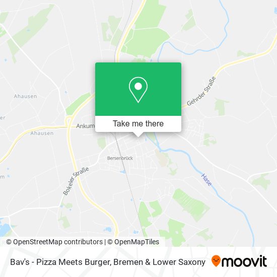 Bav's - Pizza Meets Burger map