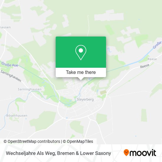 Wechseljahre Als Weg map