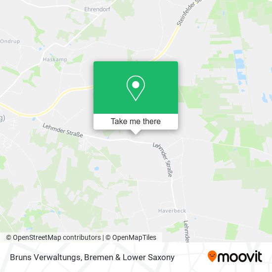 Bruns Verwaltungs map
