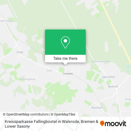 Kreissparkasse Fallingbostel in Walsrode map