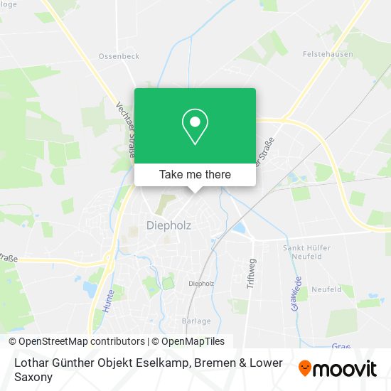 Lothar Günther Objekt Eselkamp map