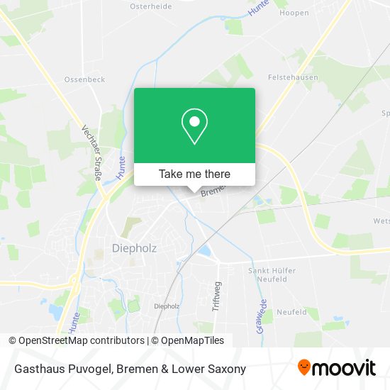 Gasthaus Puvogel map