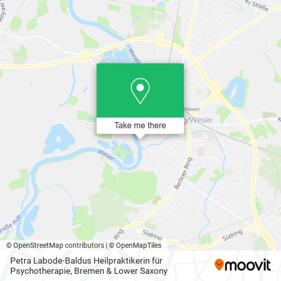 Petra Labode-Baldus Heilpraktikerin für Psychotherapie map