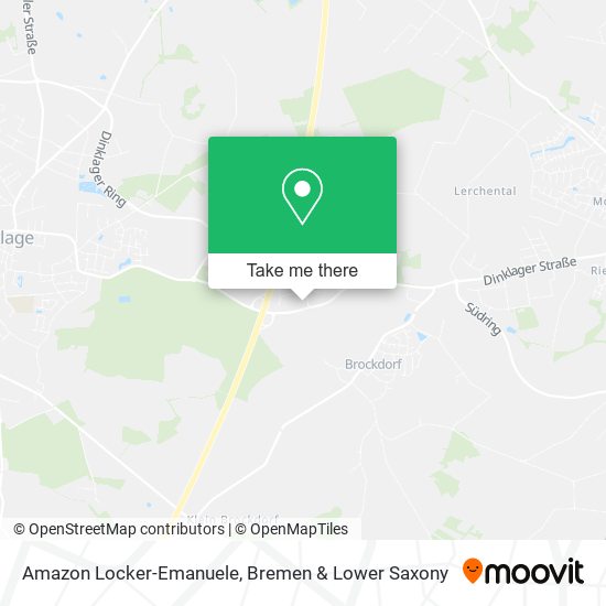 Amazon Locker-Emanuele map