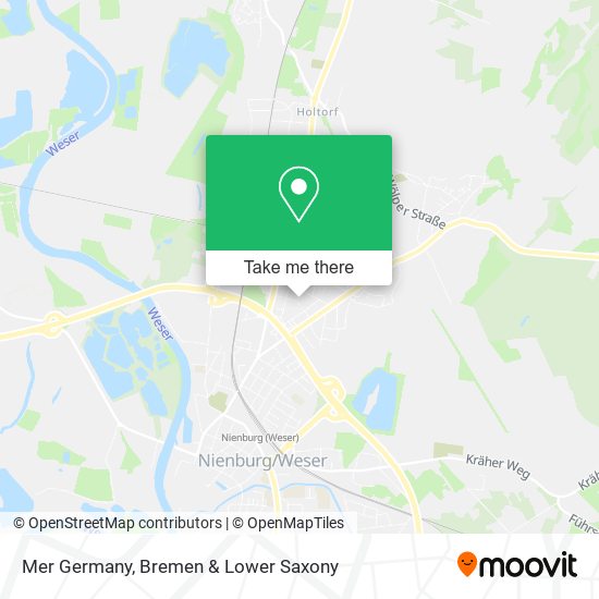 Mer Germany map
