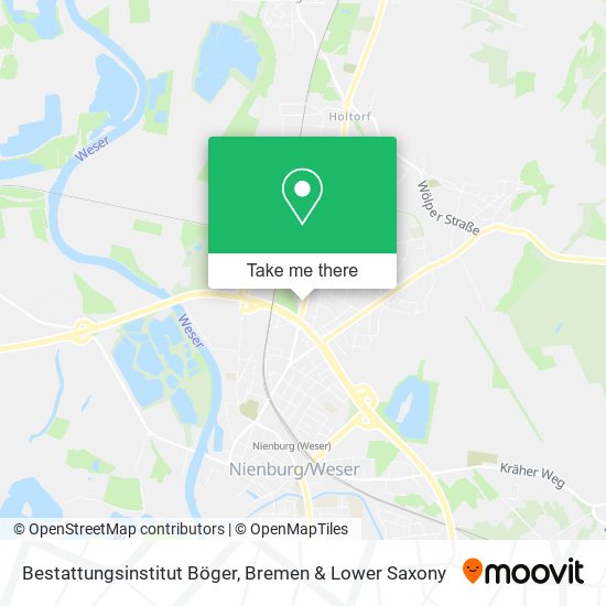 Bestattungsinstitut Böger map