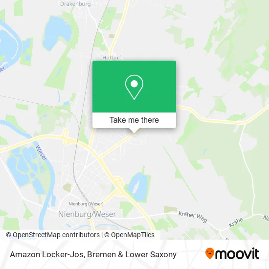 Карта Amazon Locker-Jos