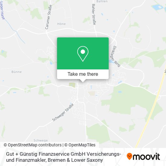 Gut + Günstig Finanzservice GmbH Versicherungs- und Finanzmakler map