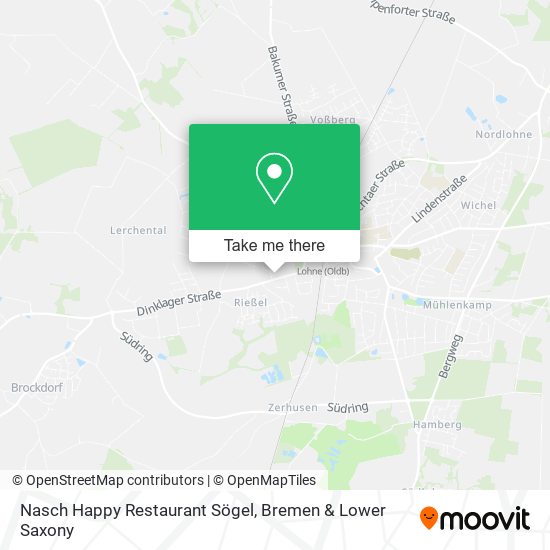 Nasch Happy Restaurant Sögel map