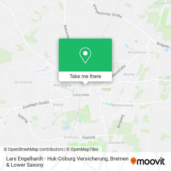 Lars Engelhardt - Huk-Coburg Versicherung map