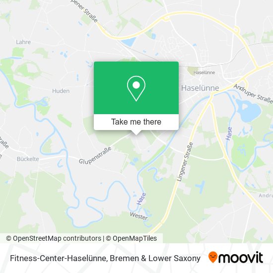 Fitness-Center-Haselünne map