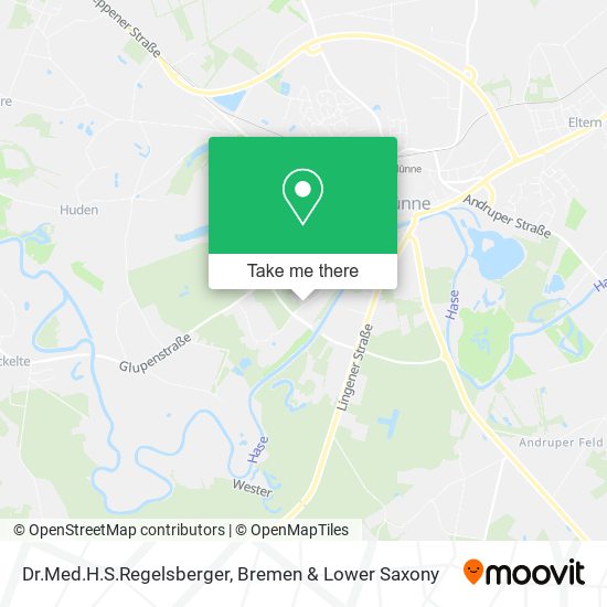 Dr.Med.H.S.Regelsberger map