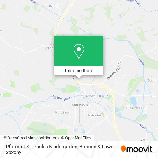 Pfarramt St. Paulus Kindergarten map