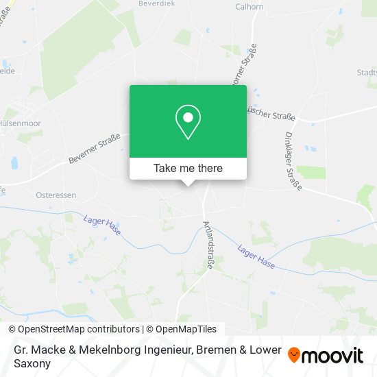 Gr. Macke & Mekelnborg Ingenieur map
