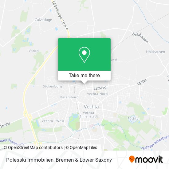 Polesski Immobilien map