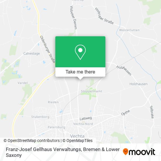 Franz-Josef Gellhaus Verwaltungs map